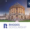 Rhodes Scholarship University of Oxford